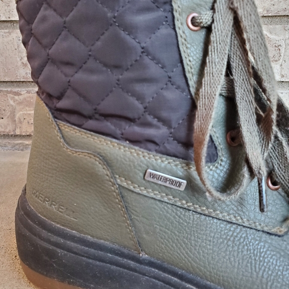 Merrell Holly Mid Lace Waterproof women's boots - Picture 3 of 16